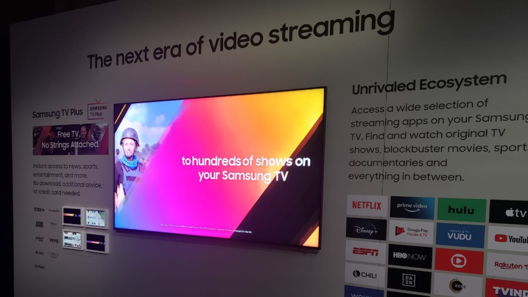 Televisores 8K, que se arman como legos y verticales, lo nuevo de Samsung
