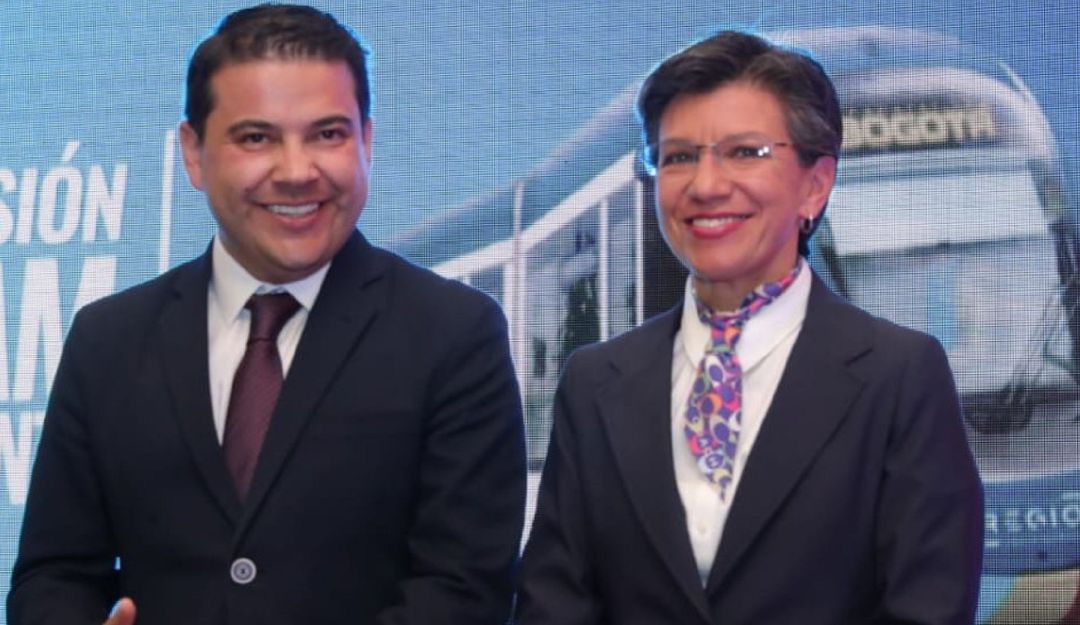 Claudia López quiere que el Regiotram vaya hasta el Aeropuerto El Dorado: Claudia López quiere que el Regiotram vaya hasta el Aeropuerto El Dorado