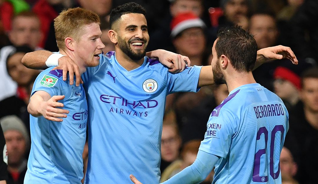 Copa de la Liga Manchester United 1-3 Manchester City Guardiola Premier: El City de Guardiola asalta el 'Teatro de los sueños' y noquea al United
