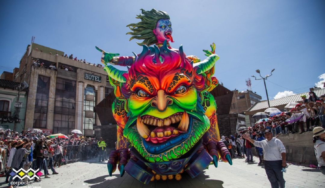 Carnaval de Blancos y Negros: "SOS Amazonía", la carroza ganadora del magno desfile en Pasto