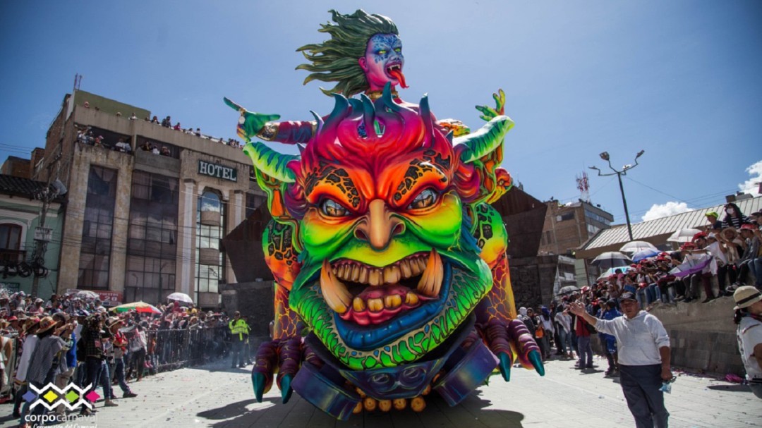 "SOS Amazonía", la carroza ganadora del magno desfile en Pasto