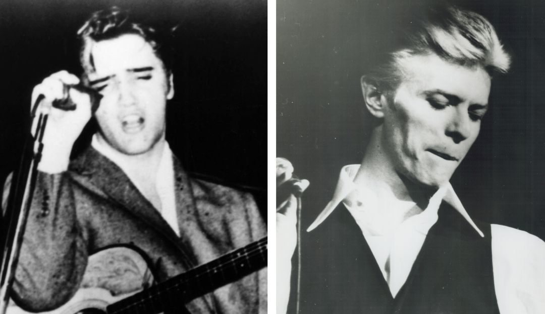 Elvis Presley David Bowie aniversario: Presley y Bowie, dos leyendas de la música que nacieron un 8 de enero