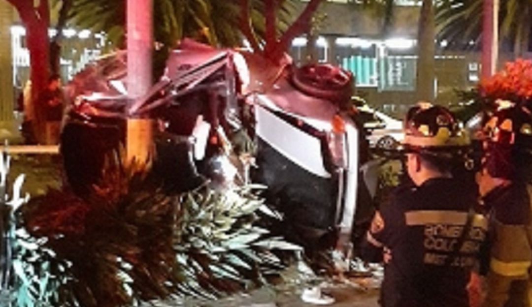 Por piques, cinco personas se accidentan gravemente en el sur de Medellín