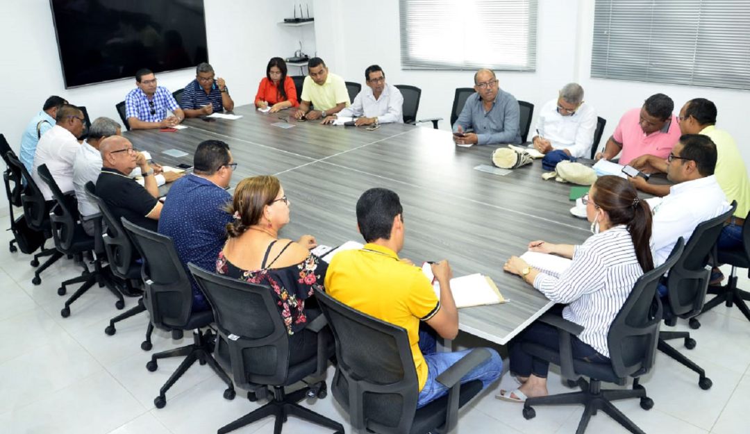 Rectores colegios oficiales Magangué: Acuerdan compromisos con rectores de instituciones oficiales de Magangué