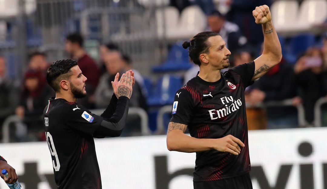 Milan Vs Cagliari Serie A goles: Primer partido de titular y primer gol de Zlatan Ibrahimovic con Milan