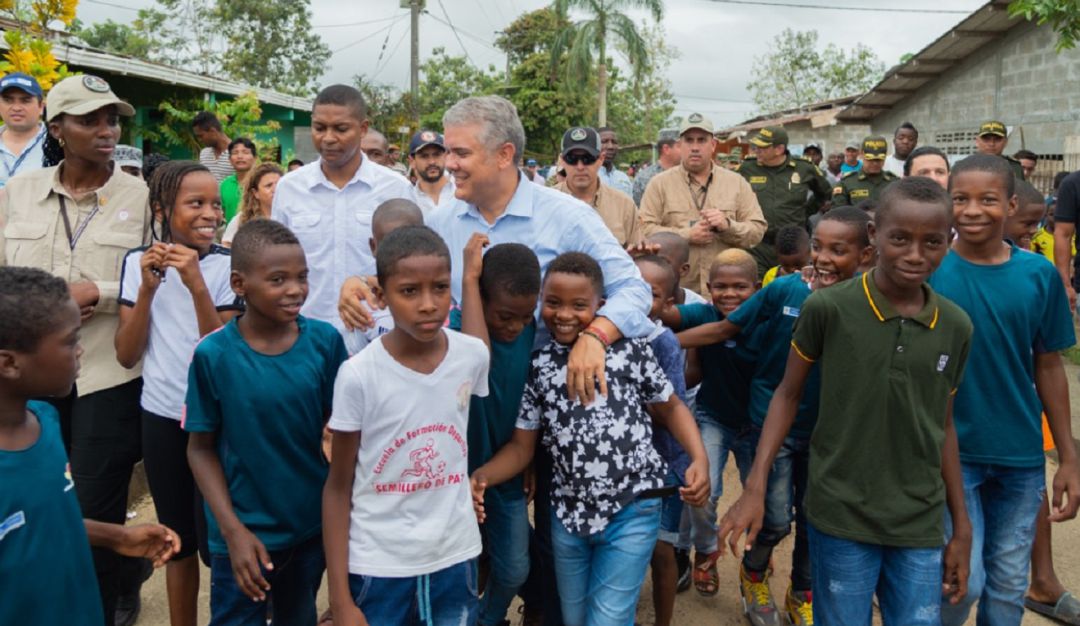 Iván Duque en Bojayá: Bojayá tendrá inversión social integral