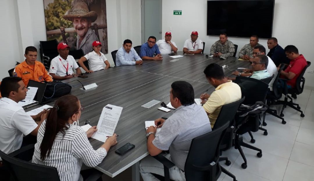 Gestión de riesgo Bolívar: Realizan primer comité de gestión de riesgo en Magangué, Bolívar