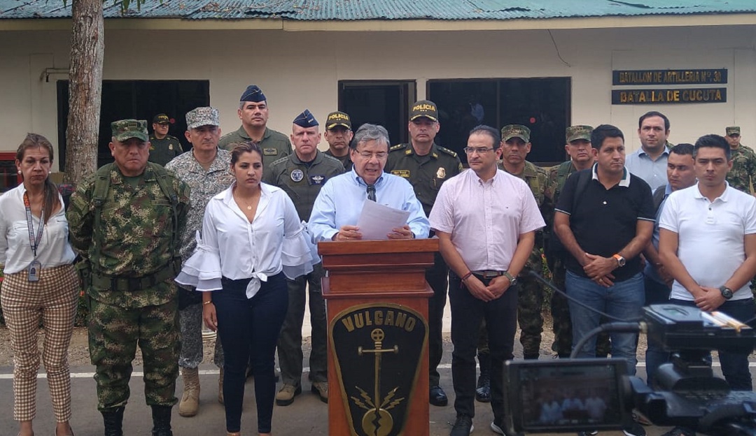 Gobierno compromete más acciones de seguridad para el Catatumbo: Gobierno compromete más acciones de seguridad para el Catatumbo
