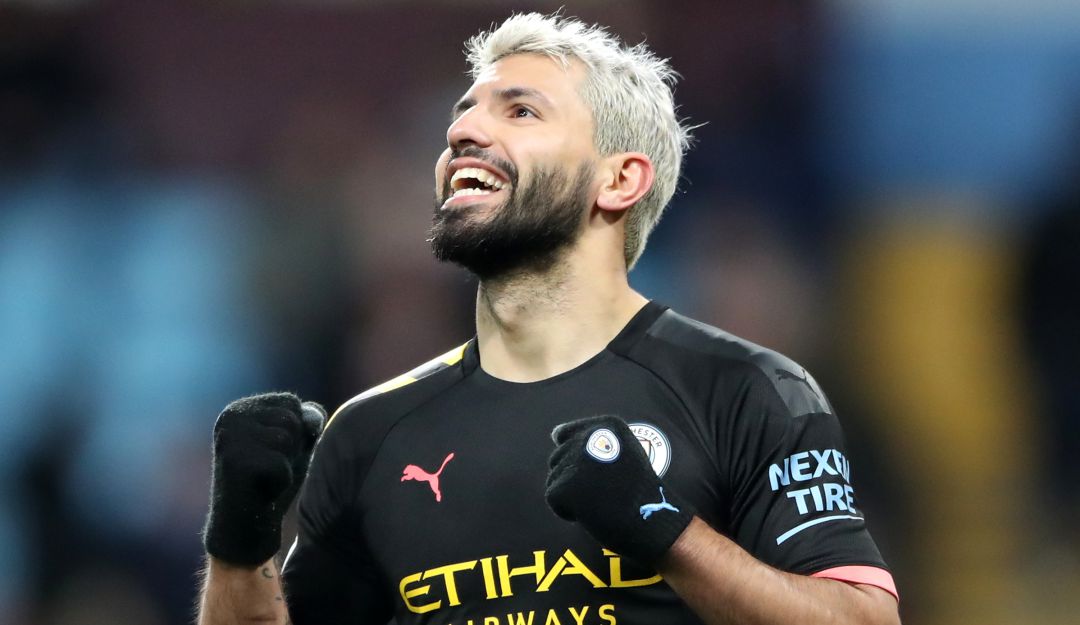Manchester City Vs Aston Villla Premier League: Hombre récord: Sergio Aguero estableció tres nuevas marcas en un partido