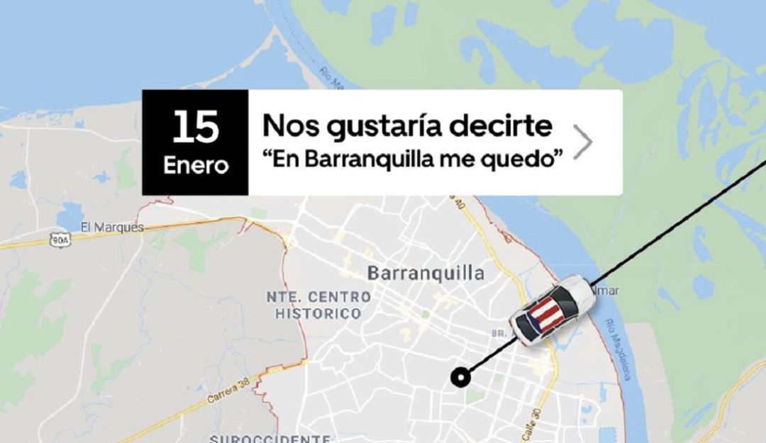 Uber se va de Barranquilla: Barranquilla será la primera ciudad en donde Uber dejará de funcionar