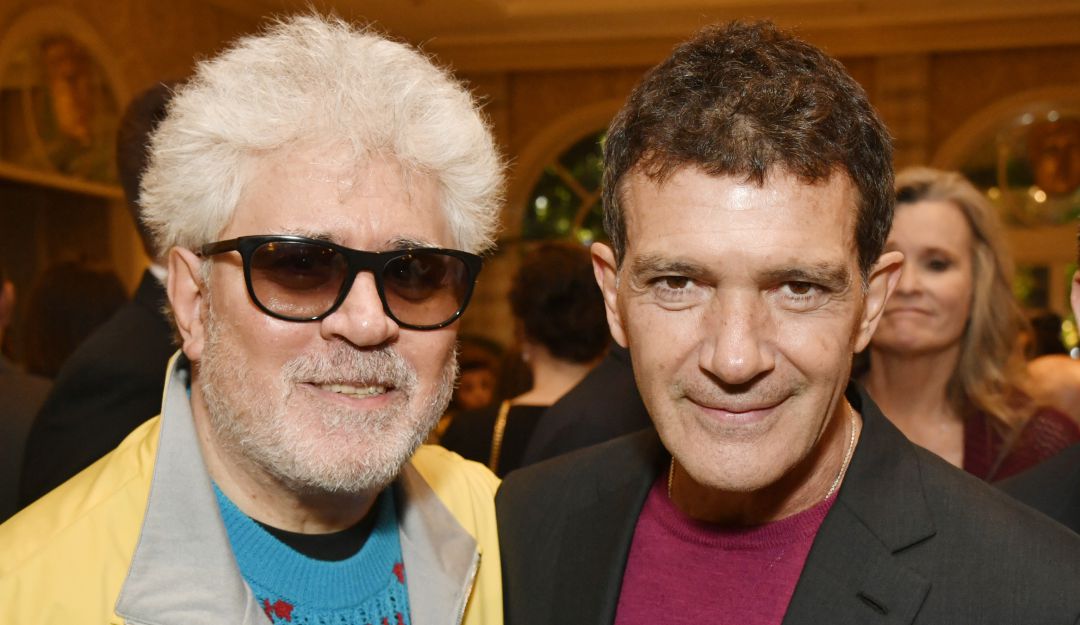 Premios Oscar Pedro Almodóvar España: Almodóvar, feliz por las nominaciones y orgulloso de Antonio Banderas