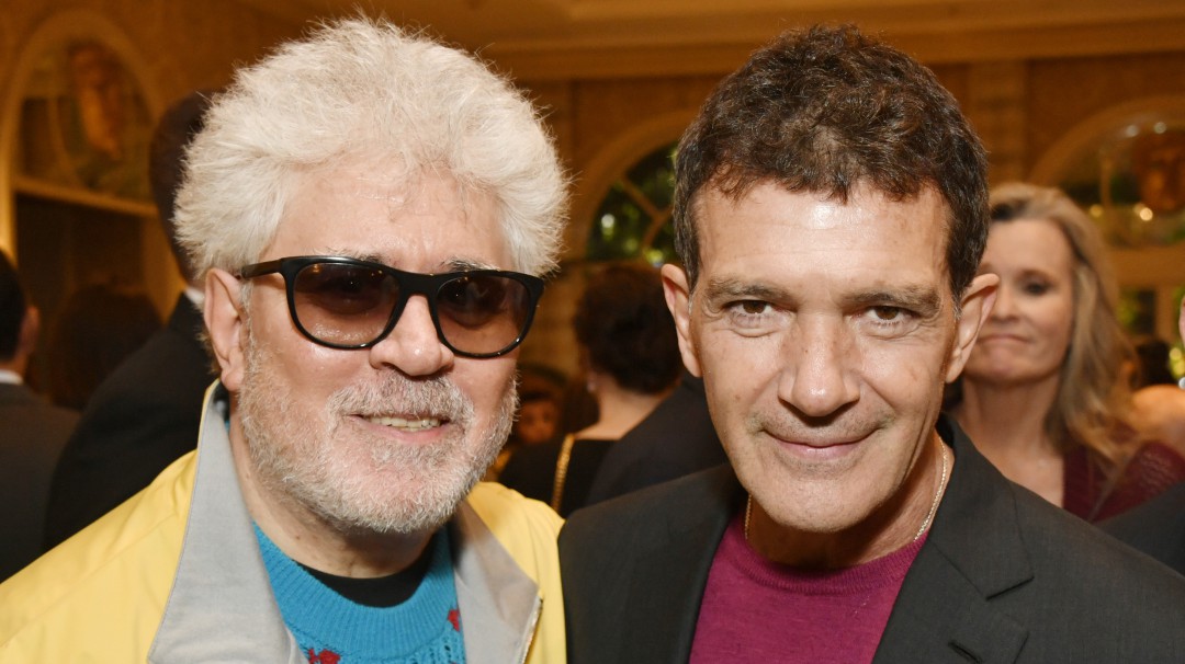 Almodóvar, feliz por las nominaciones y orgulloso de Antonio Banderas