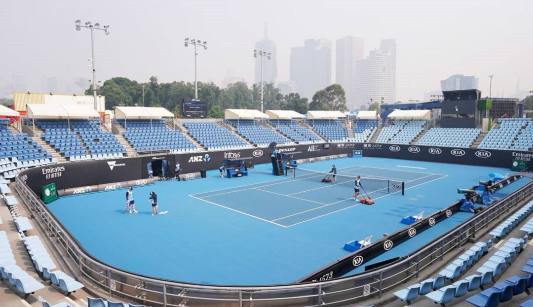 Australia Open, entrenamientos, incendios: Suspenden entrenamientos del Open de Australia por incendios