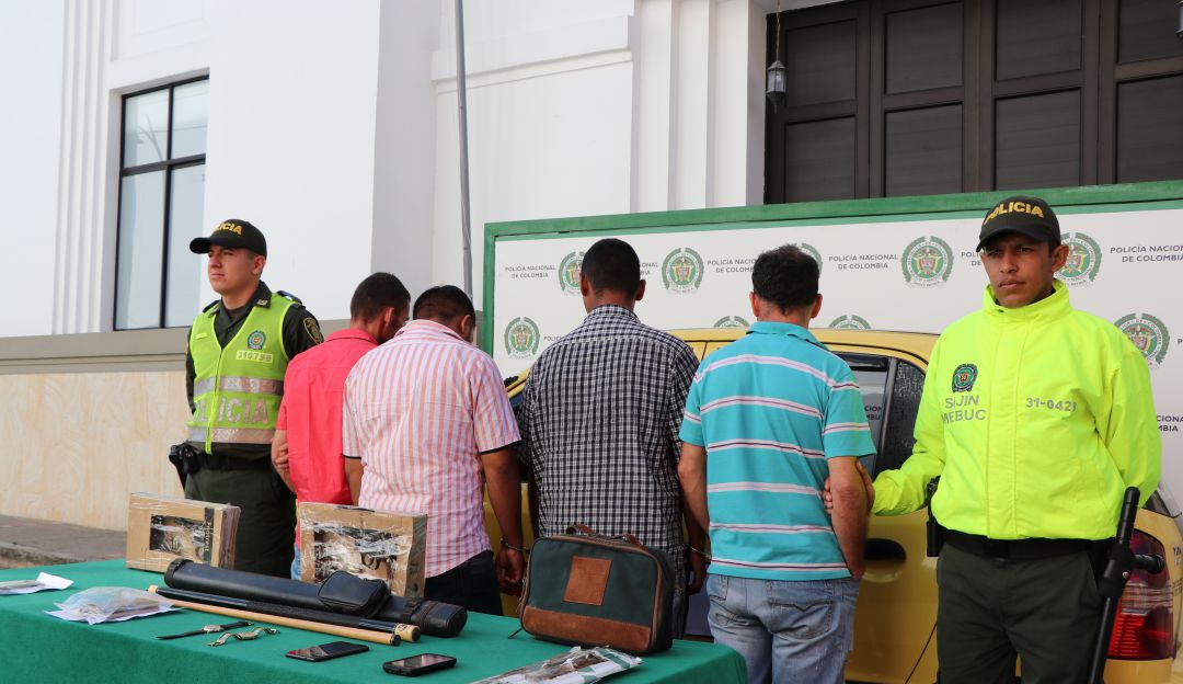 Capturan banda dedicada al hurto en viviendas: Capturaron a cuatro personas dedicadas al hurto en viviendas