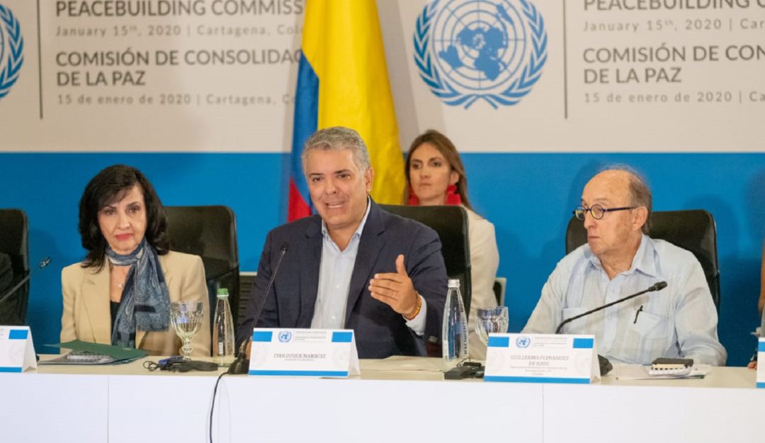 Fortalecimiento Fondo de Consolidación de la Paz ONU Presidente Duque: Presidente Duque pide fortalecer Fondo de Consolidación de la Paz de la ONU