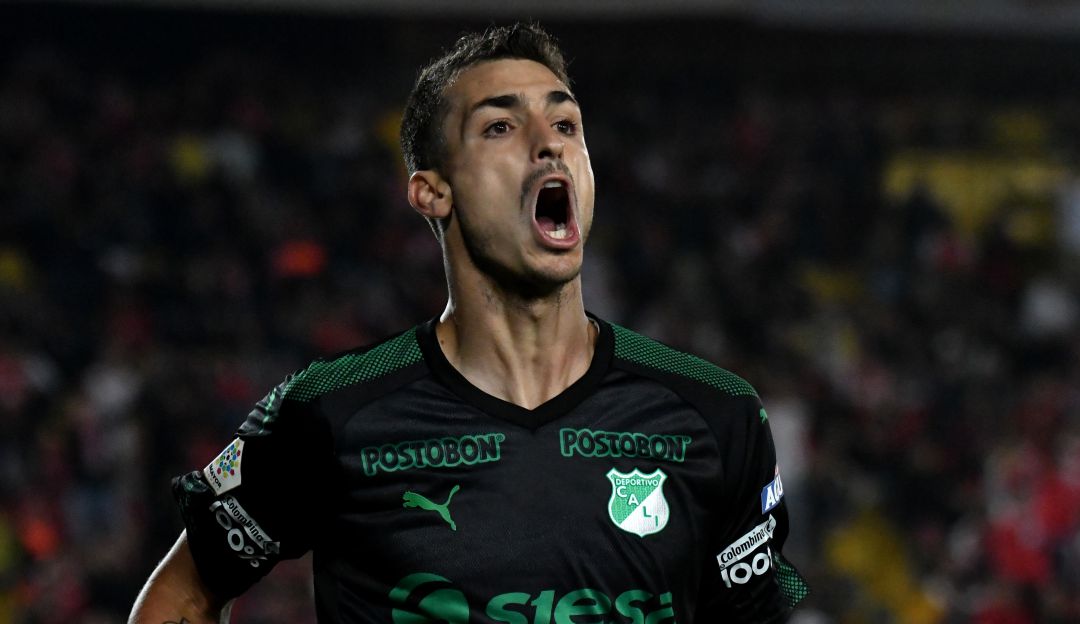 Juan Ignacio Dinenno a Pumas de México: Juan Dinenno estaría considerando salir del Deportivo Cali