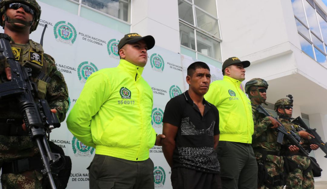 Capturado alias “Quemado” integrante del GAO-r “Dagoberto Ramos”