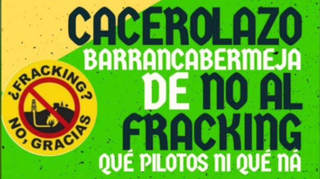 Cacerolazo en Santander contra Fracking
