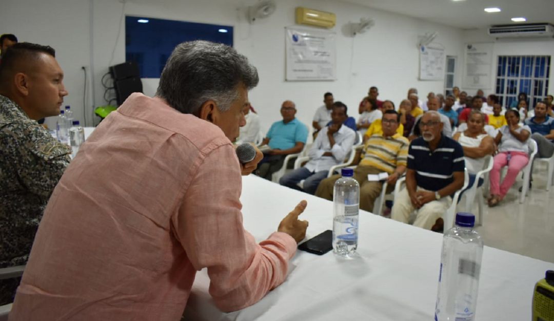 Primer consejo de seguridad comunitario Cartagena 2020: Realizan primer Consejo de Seguridad Comunitario de 2020 en Cartagena