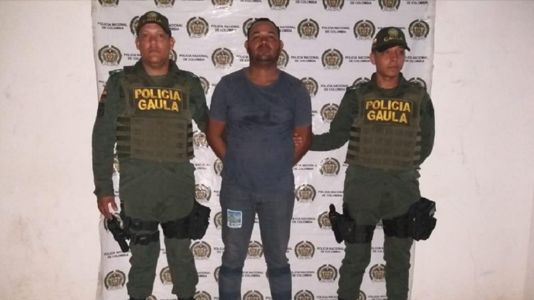 Por extorsión y amenazas, capturan a alias "Emiro" en Magangué, Bolívar