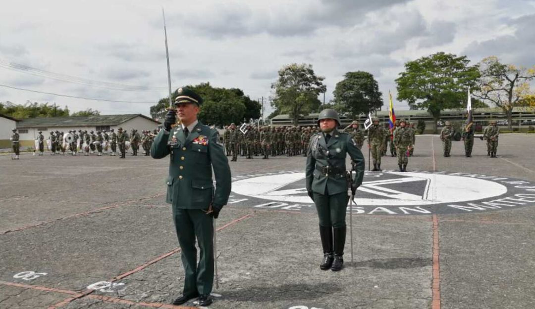 Transmisión de mando en le batallón San Mateo: El batallón San Mateo de Pereira tiene nuevo comandante