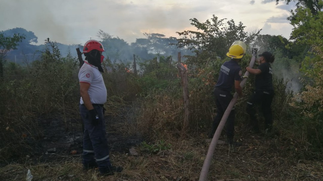 Los bomberos de Urumita en La Guajira, protegen los recursos naturales