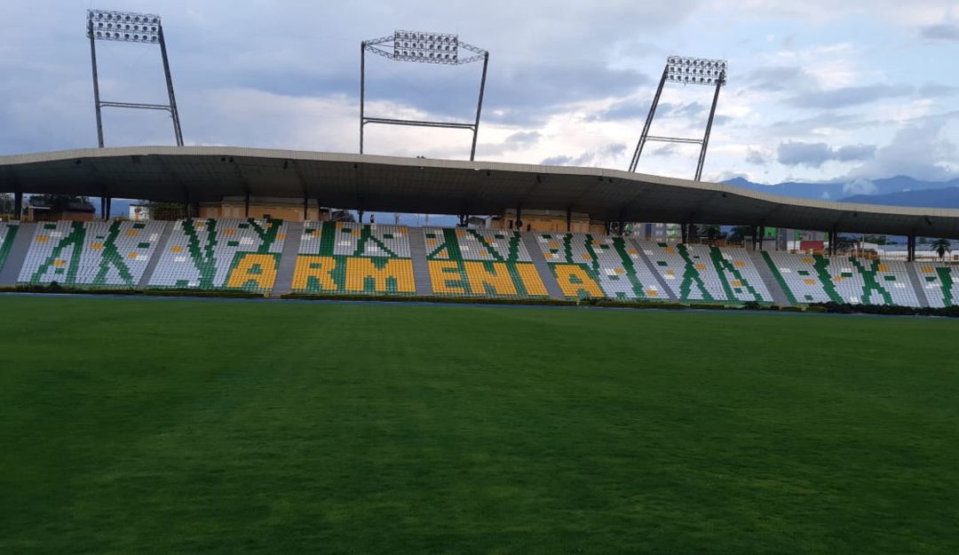 Estadio Centenario de Armenia a punto para el pre olímpico de fútbol