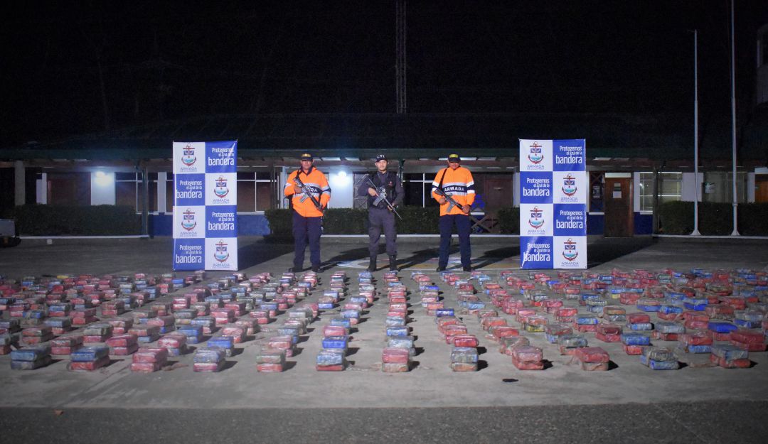 En Turbo, incaitaron una tonelada de droga en un buque con destino a Bélgic: Incautan una tonelada de cocaína en el puerto de Turbo, Antioquia