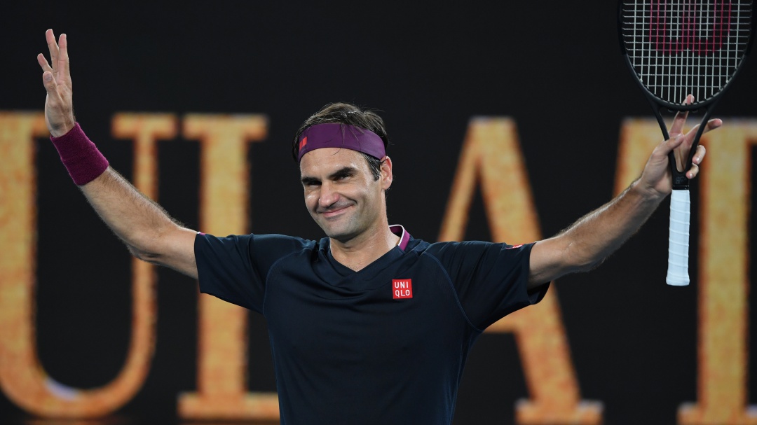 Federer comenzó con paso firme su camino en el Abierto de Australia