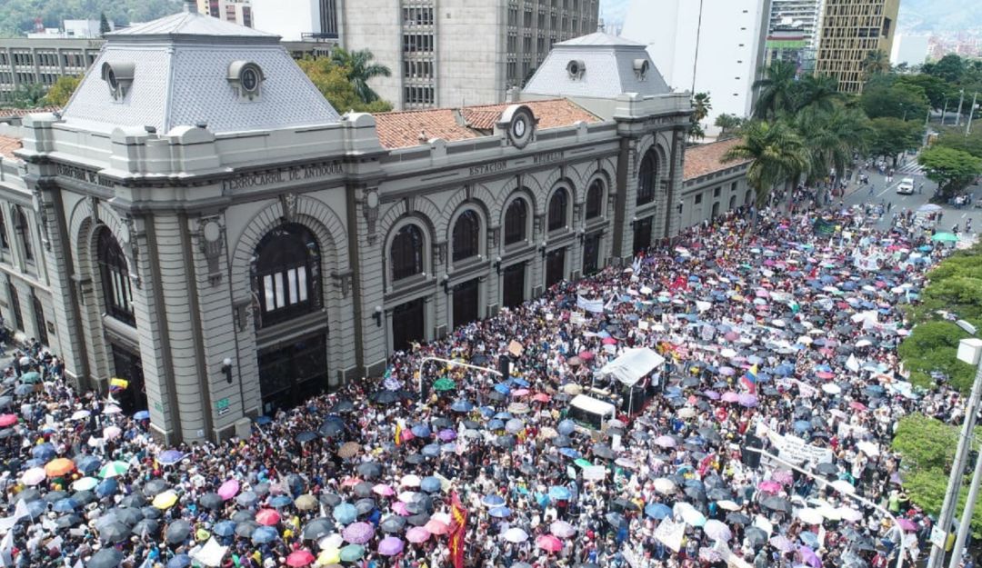 Paro en Antioquia: Paro en Antioquia se cambia por cacerolazo por prevención al Covid-19