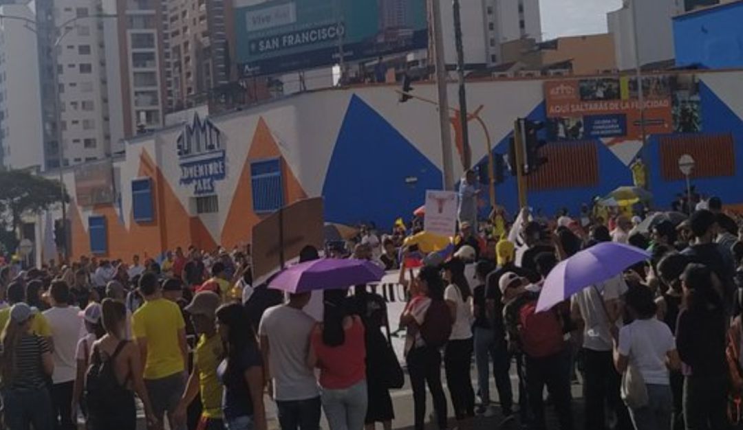 BUCARAMANGA, SANTANDER, PÁRAMO DE SANTURBÁN, MARCHA, AGUA: Alcaldía de Bucaramanga apoya caravana por el agua