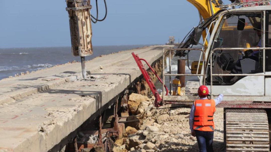 Con obras paralizadas adicionarían $6.000 millones a remodelación del muelle de Puerto Colombia