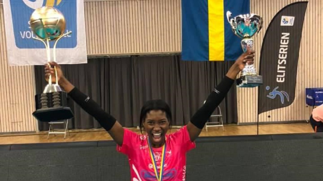 La caucana Ivonne Montaño hace historia en la liga sueca de Voleibol