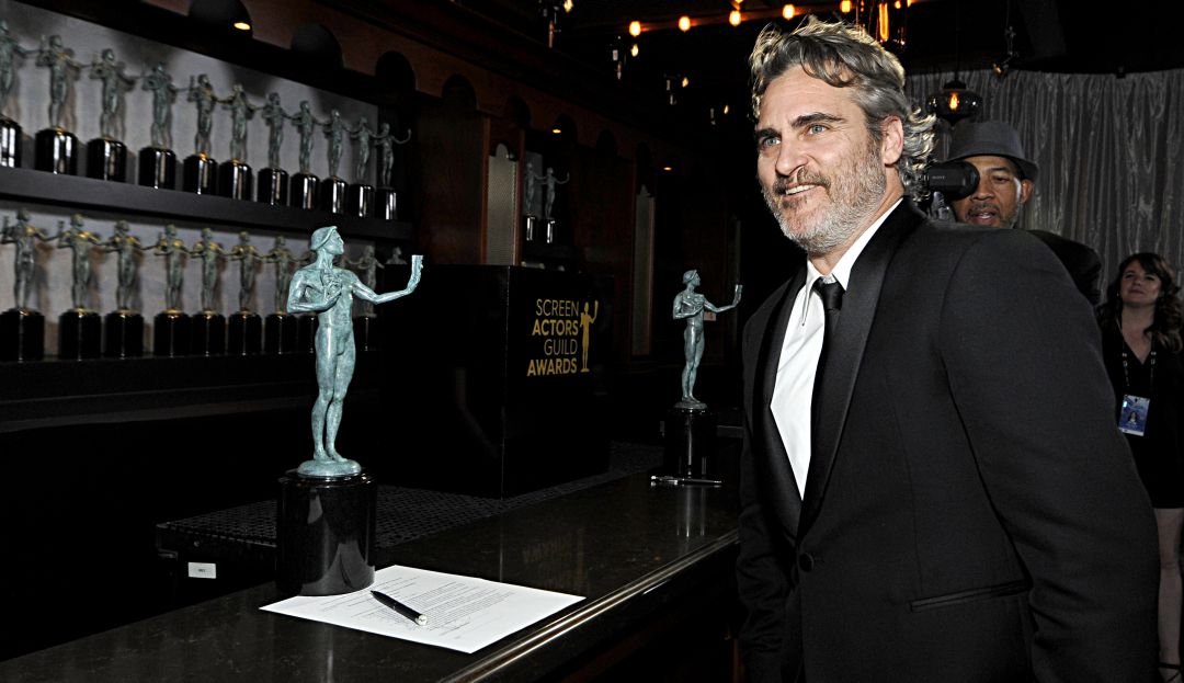 Joaquín Phoenix Premios SAG: ¿Por qué? Joaquín Phoenix visitó matadero de cerdos luego de ganar el SAG