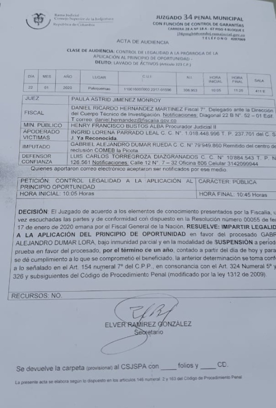 Caso Odebrecht: Odebrecht: Conceden principio de oportunidad al empresario Gabriel Dumar Caso Odebrecht: Odebrecht: Conceden principio de oportunidad al empresario Gabriel Dumar