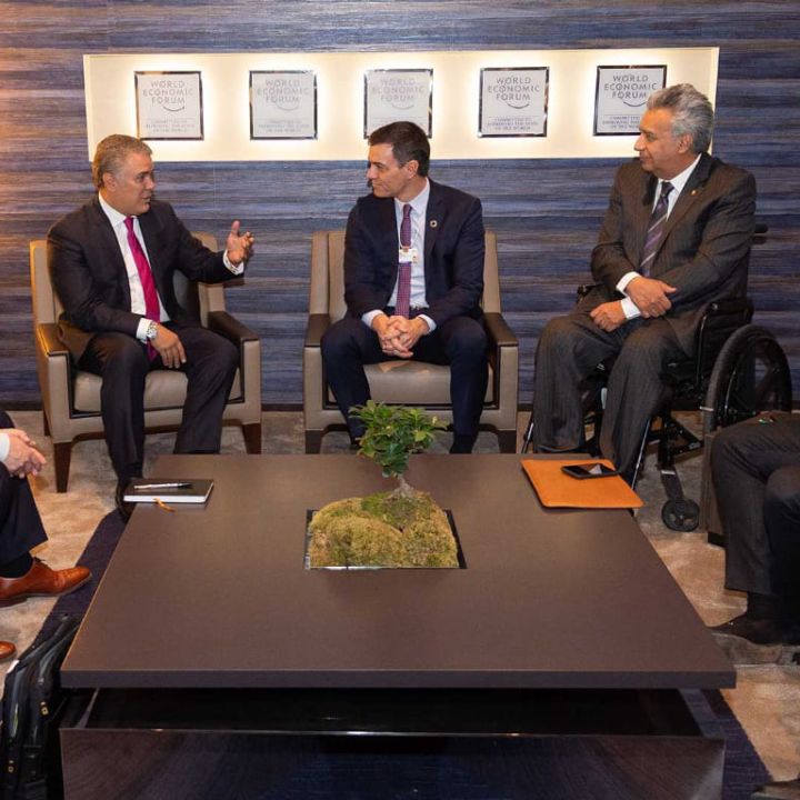 Duque llegó a Davos y busca fomentar la inversión en Colombia