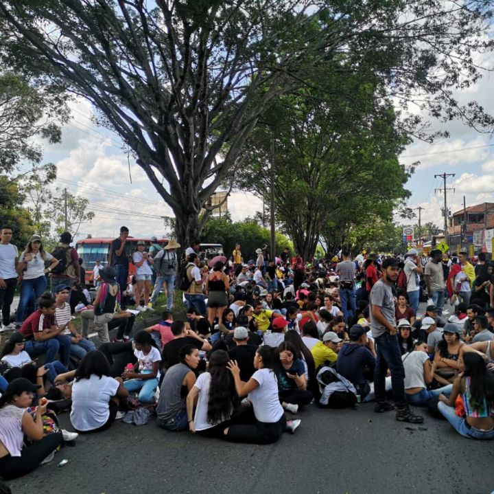 Al menos cinco jóvenes heridos durante la jornada del 21E en Pereira