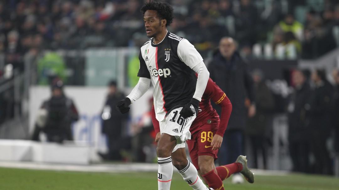 Juan Cuadrado, otro colombiano que jugará la semifinal de la Copa Italia