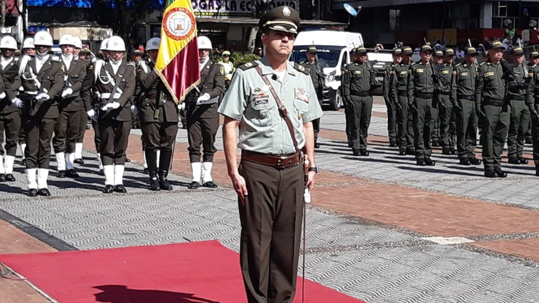 Coronel José Luis Ramírez, nuevo comandante de la policía en el Quindío