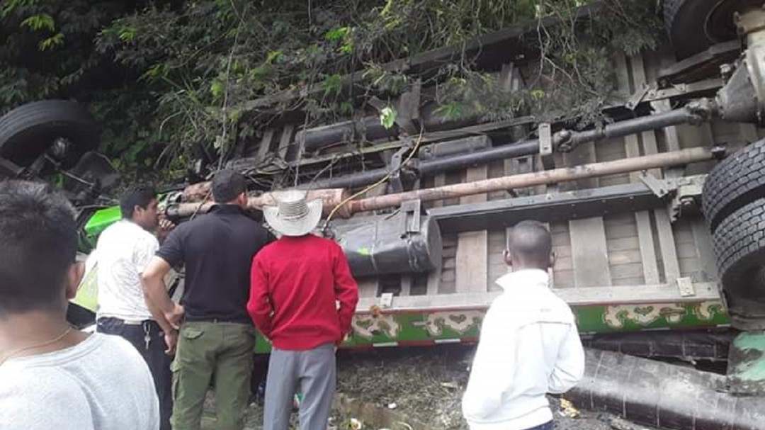 Ocho muertos deja accidente de tránsito en Rosas, Cauca