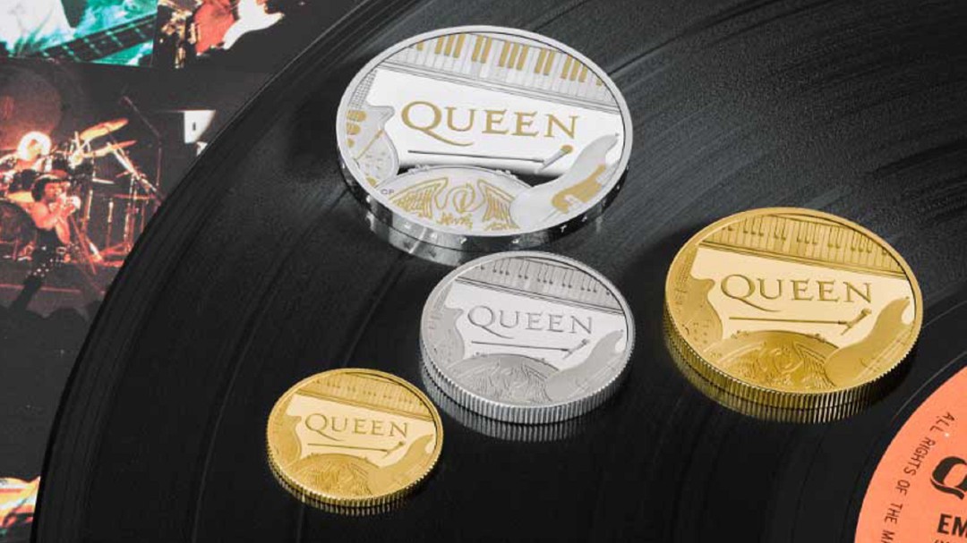 ¿Le gusta? Conozca la moneda conmemorativa de la banda Queen