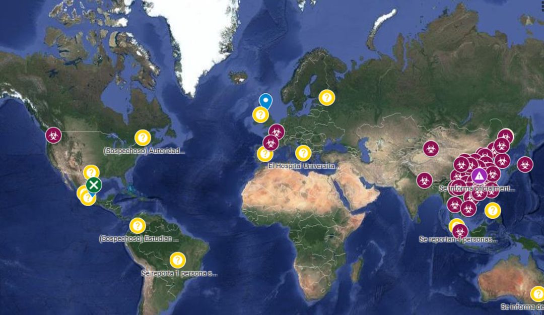 Mapa de Google Coronavirus: Google activó mapa interactivo que muestra lugares con Coronavirus