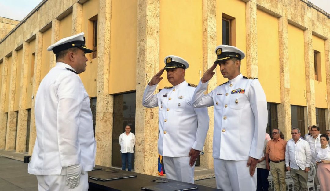Nuevo Capitán de Puerto de Cartagena: Asume nuevo Capitán de Puerto de Cartagena