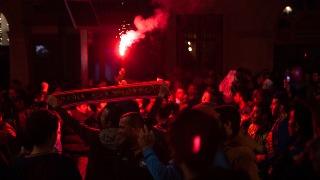 Ultras siembran terror en jornada de fútbol en España
