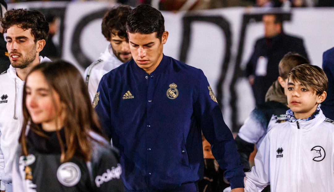 James Rodríguez Real Madríd Vs Valladolid Zinedine Zidane: James vuelve a ser tenido en cuenta por Zidane para enfrentar al Valladolid