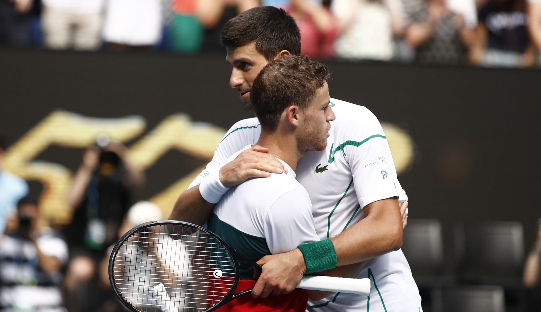 Djokovic Schwartzman Abierto de Australia: Djokovic superó a Schwartzman y se instaló en cuartos de Australia