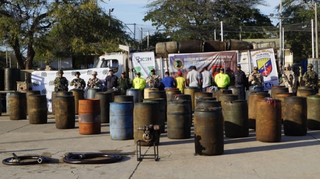 Capturan a cinco de 'Los Pachencas' por contrabando de combustible