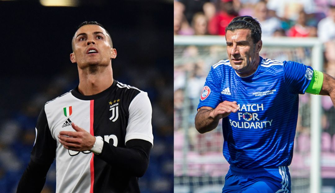 ¡Figo y Cristiano enviaron el mismo mensaje de condolencias a Kobe Bryant!