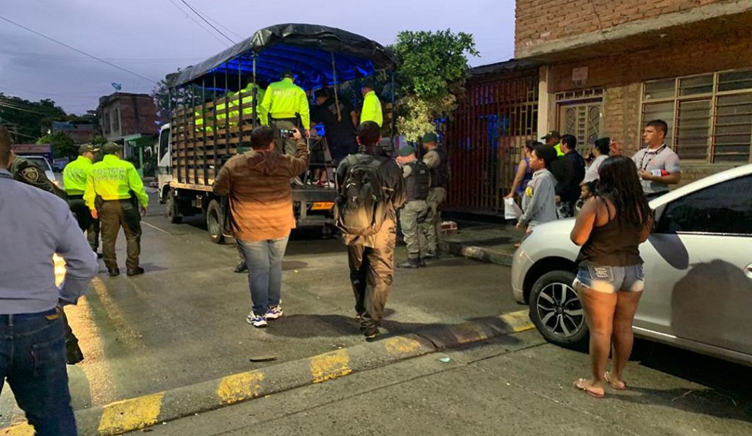 Delincuencia común: 11 capturados y 5 armas incautadas deja operativo de la Policía