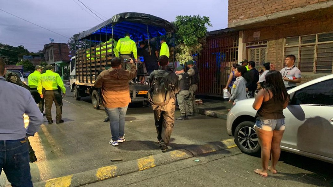 11 capturados y 5 armas incautadas deja operativo de la Policía